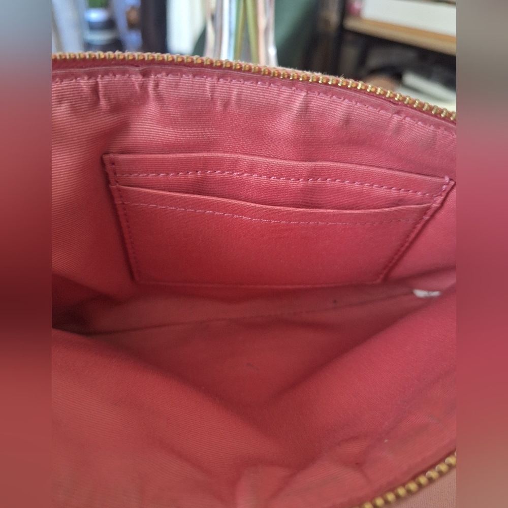 Coach Signature Pink Wristlet - Picture 3 of 4